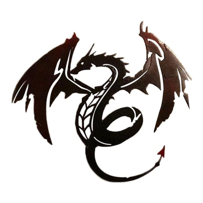 Dragon Metal Wall Art