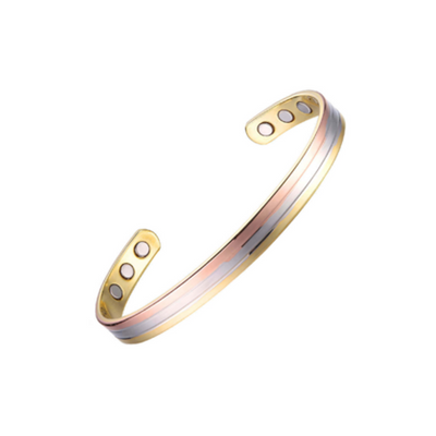 Copper Bracelet Silver Gold Copper Colour