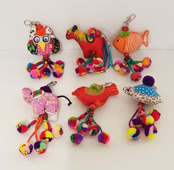 STUFFED ANIMAL BAG HANGER 6 ASST