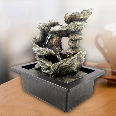 4 Tier Rocks Water Feature