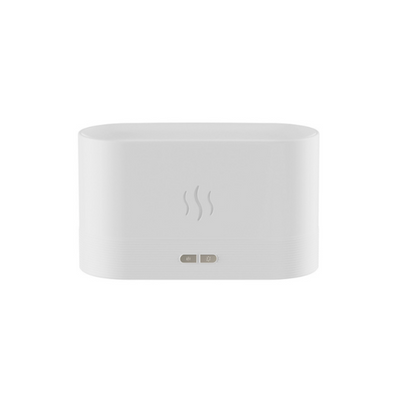 Aroma Diffuser with Imitation Flame White