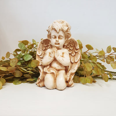 Resin Praying Angel Large 20x16x10cm
