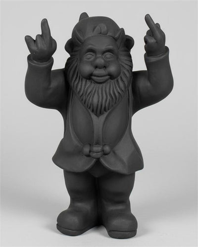 Happy garden Gnome 2 Fingers