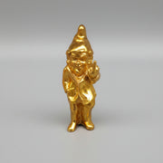 Cheeky Baby Gnome Statue Gold 8x7x20cm