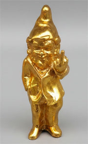 Cheeky Baby Gnome Statue Gold 8x7x20cm