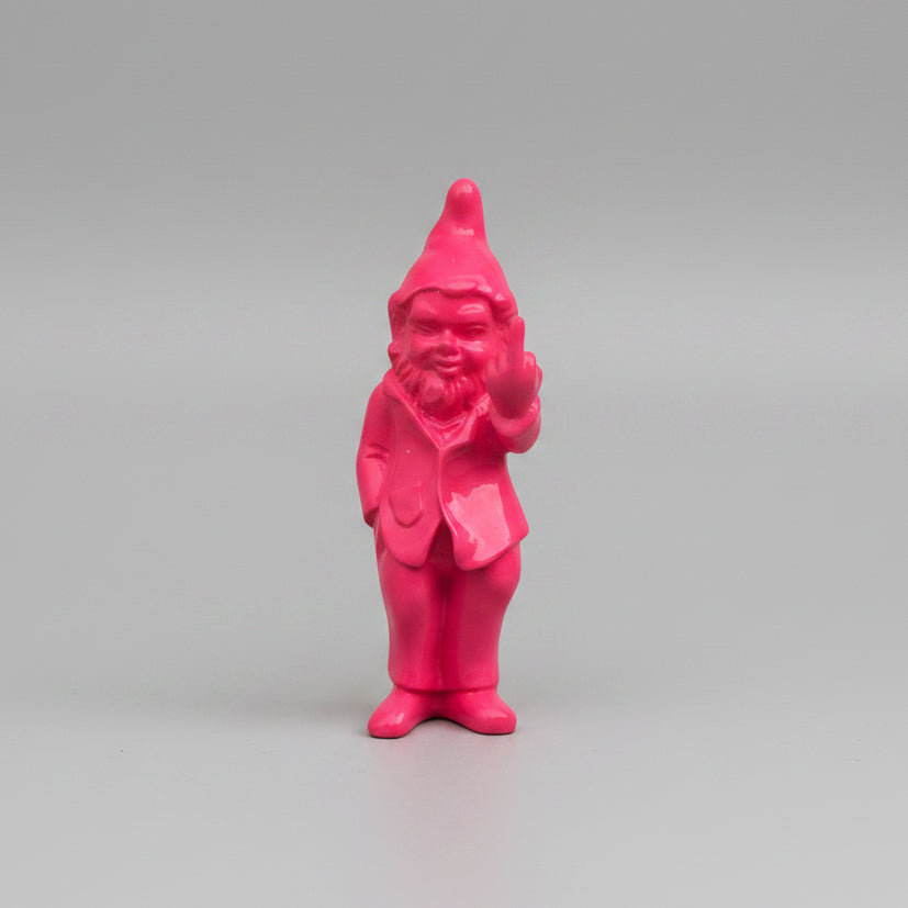 Cheeky Baby Gnome Statue Pink 8x7x20cm