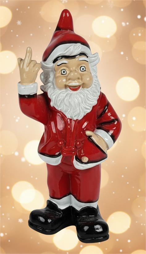 Cheeky Santa Gnome Fingers