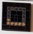 Mosaic Coasters S/4 Black