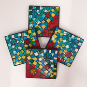 Hunder Mosaic Coasters S/4