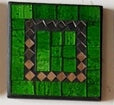 Mosaic Coasters S/4 Green