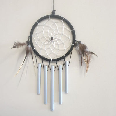 Dream Catcher With Metal chimes 12x1x26cm