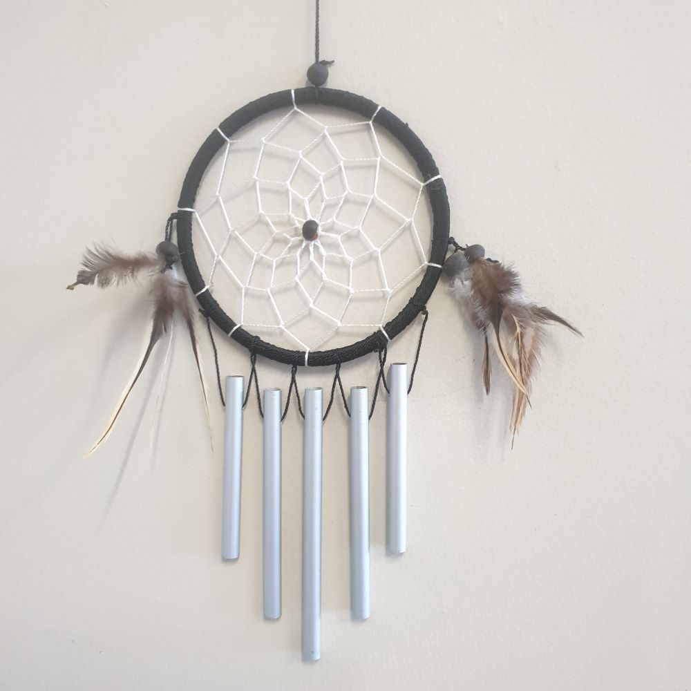 Dream Catcher With Metal chimes 12x1x26cm