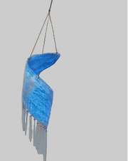 Twisted Coconut Wind Spinner Blue 10x10x40cm