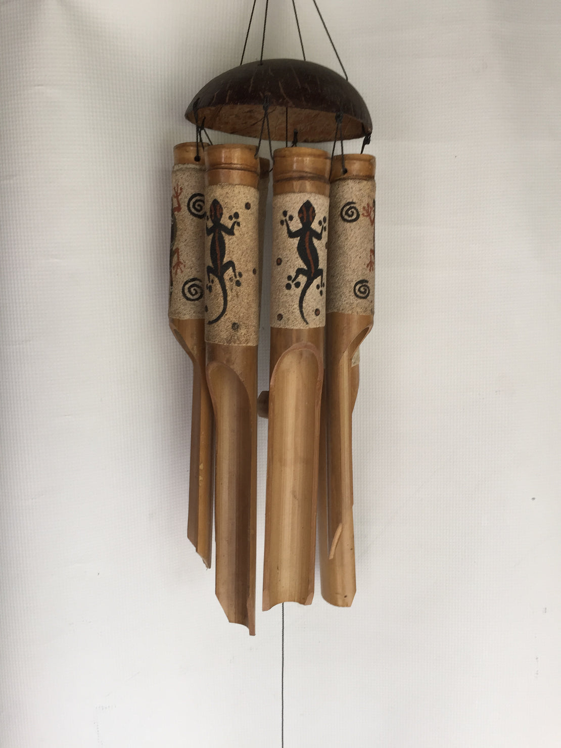 Gecko Sand Painted Windchimes 40x14x14cm
