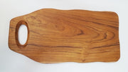 Wavy Teak Bread & Cheese Board