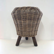 Rattan Planter Stand Small