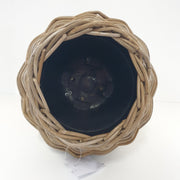 Rattan Planter Stand Small
