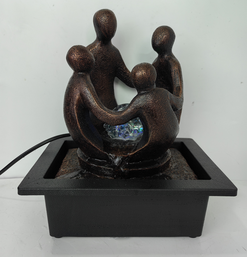 Circle of Friends with Rolling Ball Water Feature