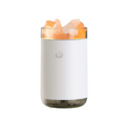 Aroma Diffuser with Himalayan Salt Crystals White
