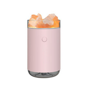 Aroma Diffuser with Himalayan Salt Crystals Pink