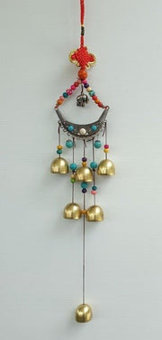 Metal Wind Chimes Tibet Elephant 6 Bells
