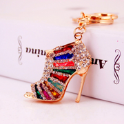 Diamante Key Ring High Heel Shoe
