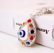 Diamante Key Ring Evil Eye