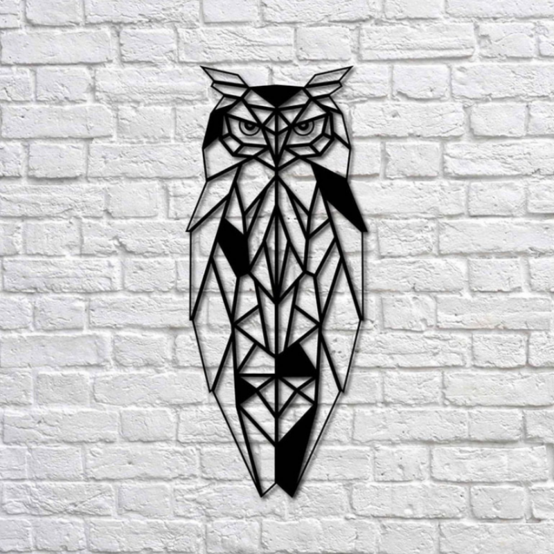 Owl Metal Wall Art