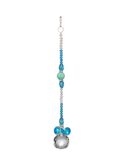 Crystal Suncatcher Blue Clear Ball