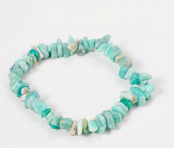 Crystal Chip Bracelet Amazonite