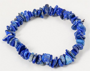 Crystal Chip Bracelet Lapis Lazuli