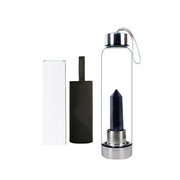 Crystal Water Bottle Obsidian