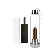 Crystal Water Bottle Tigers Eye