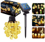 20 Solar Fairy Lights White