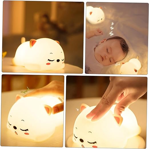 Cat Soft Touch Silicon LED Light