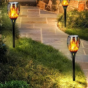 Flaming Garden Stick Solar Light, 3 Settings