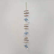 Hanging Driftwood Mobile Dolphins 100X2X12CM