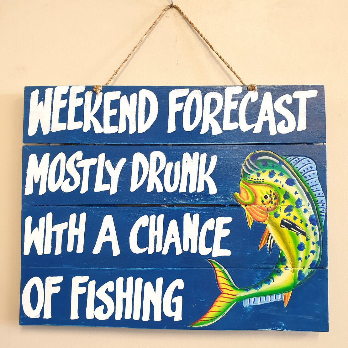 Weekend Forecast Sign 40x30x3cm