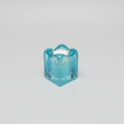 Recycled Glass Candle Holder Square