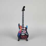 Minature Guitar on Stand Ozzie Osbourne 24x8x1cm