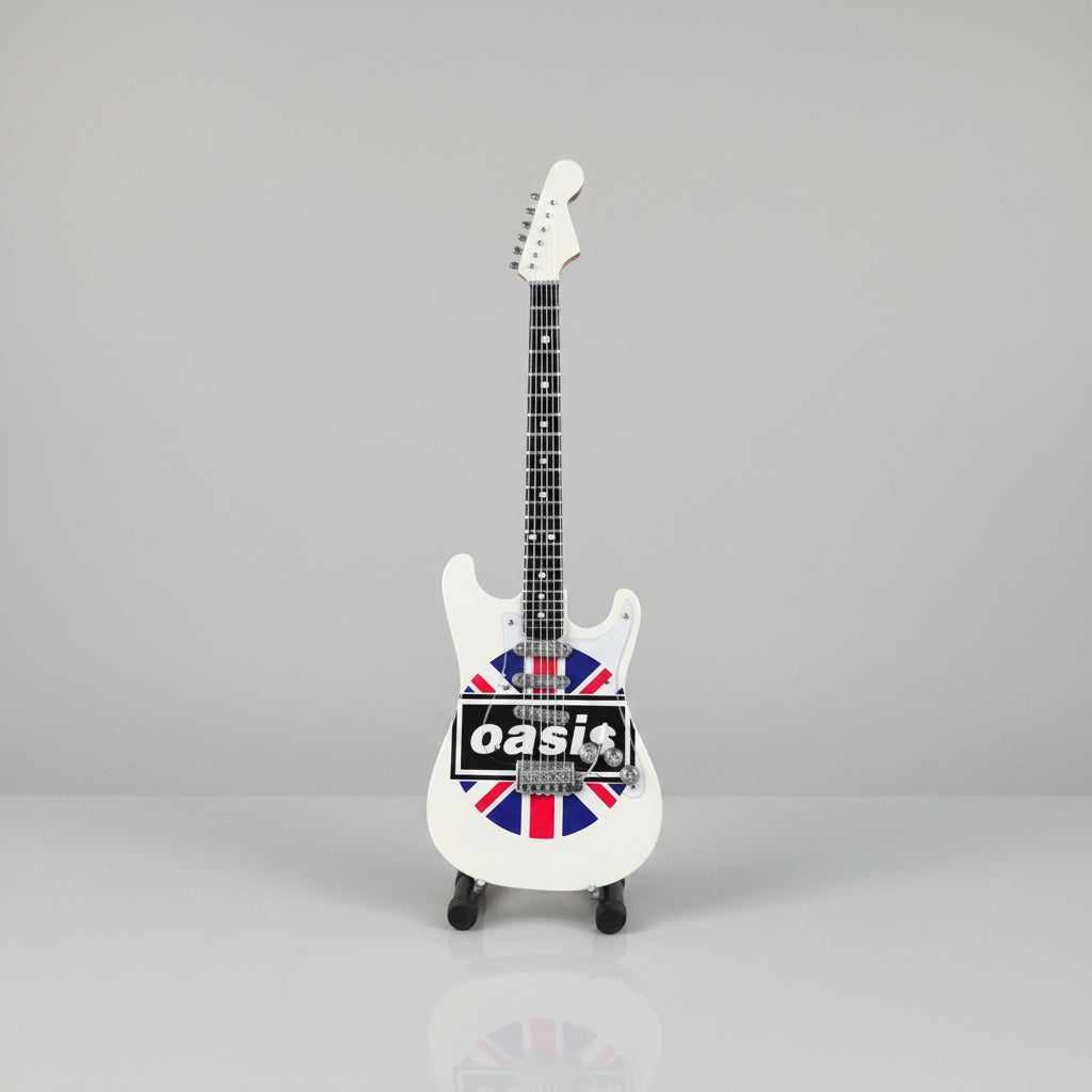 Minature Guitar on Stand Oasis 24x8x1cm