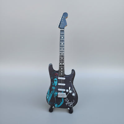 Minature Guitar on Amy Winehouse 24x8x1cm