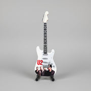 Minature Guitar on Stand U2 24x8x1cm