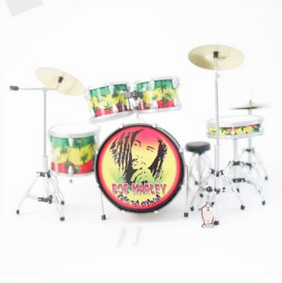 Minature Drum Kit Bob Marley