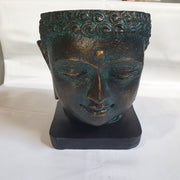 Buddha Face Planter- Green