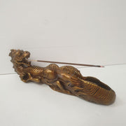Lying Dragon Incense Holder Antique