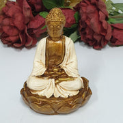 Buddha Sitting on Lotus Cream