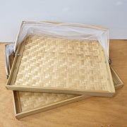Rectangular Food Covers Set 2 Natural