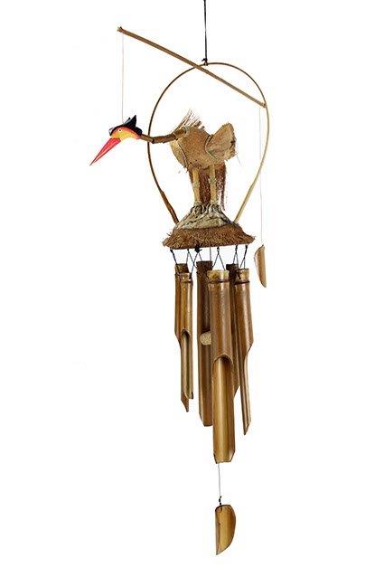Flying Bird Bamboo Wind Chimes