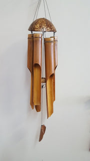 BAMBOO WIND CHIMES 50CM